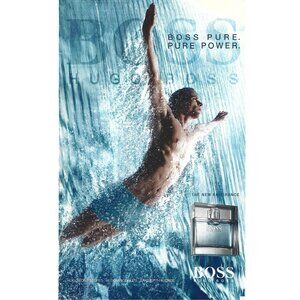 Hugo Boss New Fragrance Saks Fifth Avenue ADVERT 2000s Print Ad